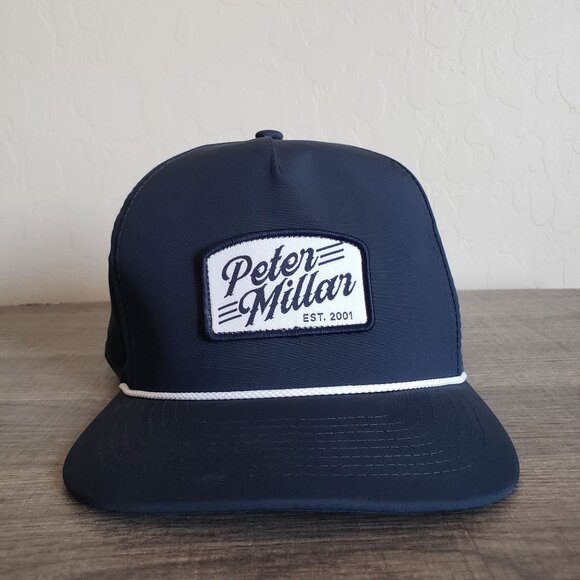 Peter Millar Navy Blue Hat - Picture 1 of 11